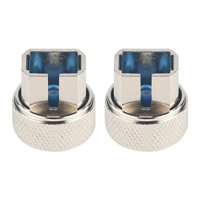 2x OTDR Adapter SC Port Glass Fiber Adapter for OTDR Tester R2N2