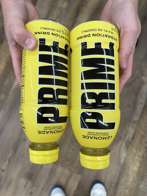 Prime Hydration Drink Lemonade 16.9 FL OZ (Limited Edition) NEW FLAVOR