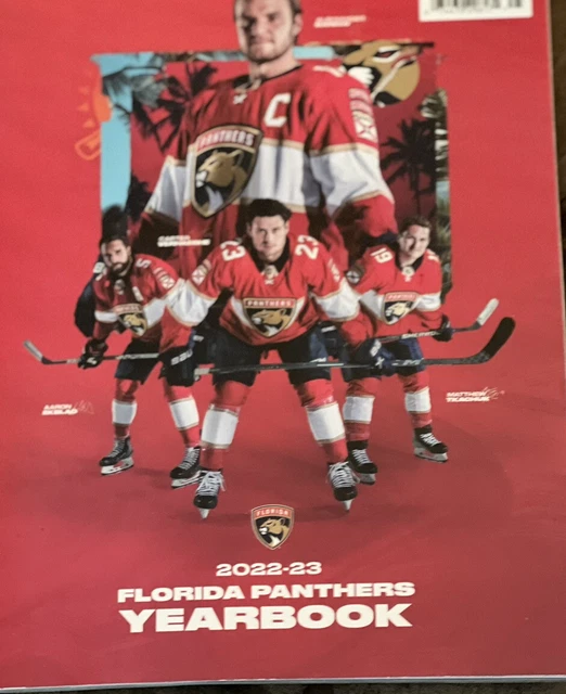 2022 2023 FLORIDA Panthers Hockey Yearbook Stanley Cup Final 20.99