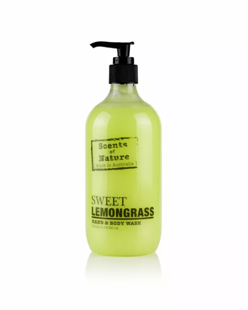 Scents of Nature by Tilley Hand & Body Wash - Sweet Lemongrass - Australian Made