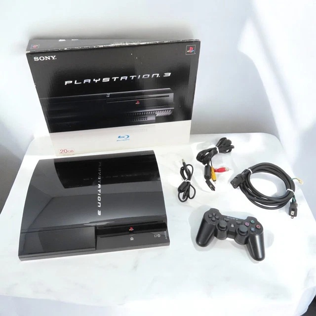 PlayStation3 - PS3 20GB FW3.55 CECHB00 PS1 PS2 PS3 遊べます PLAYSTATION 3 (20GB) PS3 sony CECHB00 japan with box