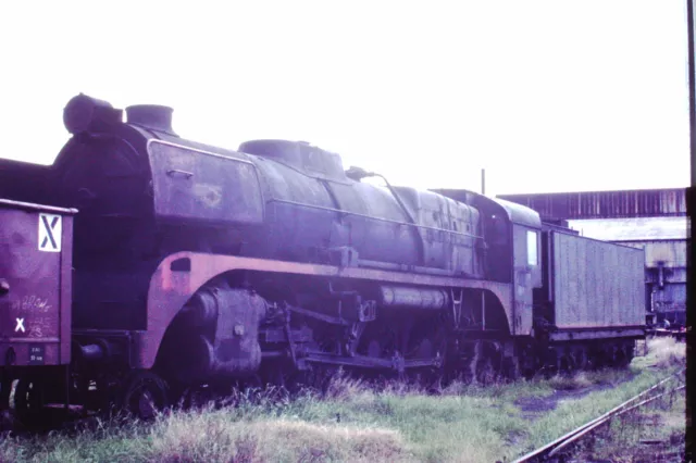 Victorian Railways Steam R730 Newport Workshops awaiting scrapping June 1971