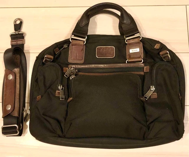 TUMI Alpha Bravo 2way Briefcase Business Shoulder Bag A4 Used Japan Fast ship