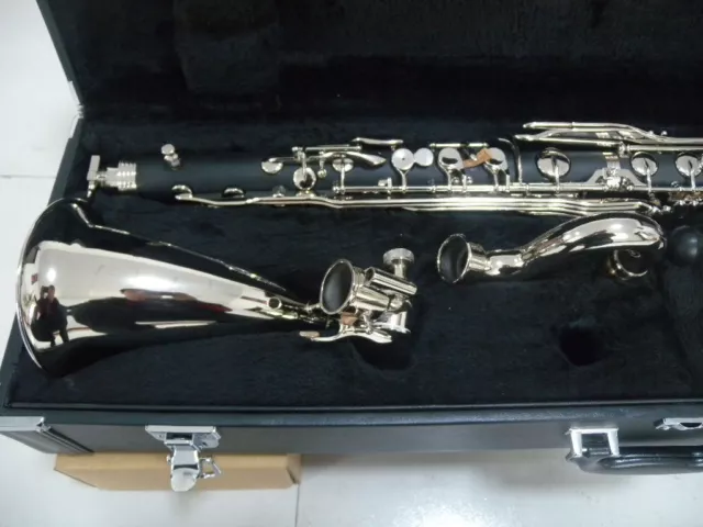 NEW Low Eb Bass Clarinet Model PADS And Case Nice Tone