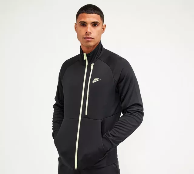Nike tribute track top deals black