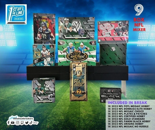 TENNESSEE TITANS 2023 NFL FOTL MOSAIC FOOTBALL 9 HOBBY BOX BREAK 882