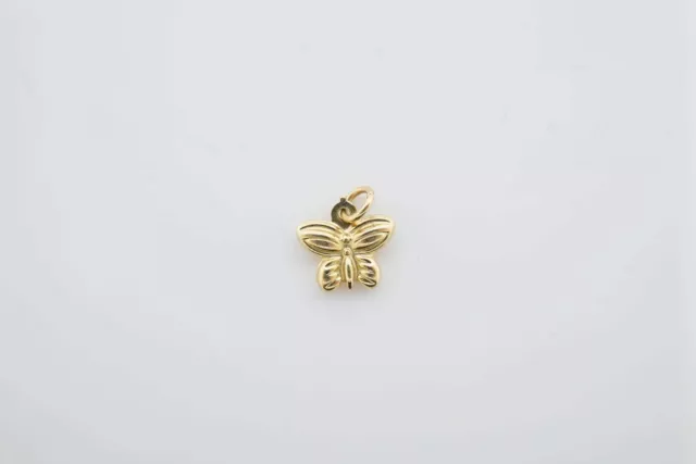 14k Estate Yellow Gold Charm Pendant - 0.40 Grams - Vintage Style - Fine Jewelry