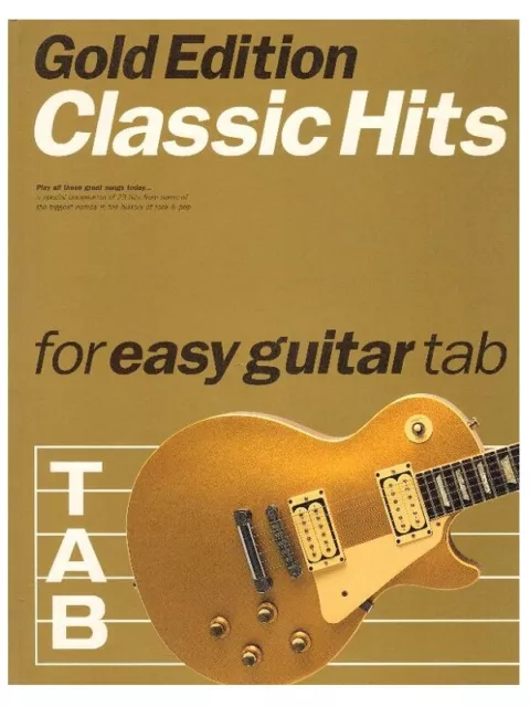 Partition Or Edition Classic Hits - pour Easy Guitare Tab Li502699