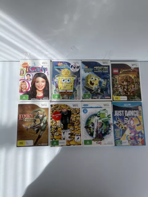 Assorted Wii Games 1 Brand New Comes With Manual Except 1- Free Postage 3