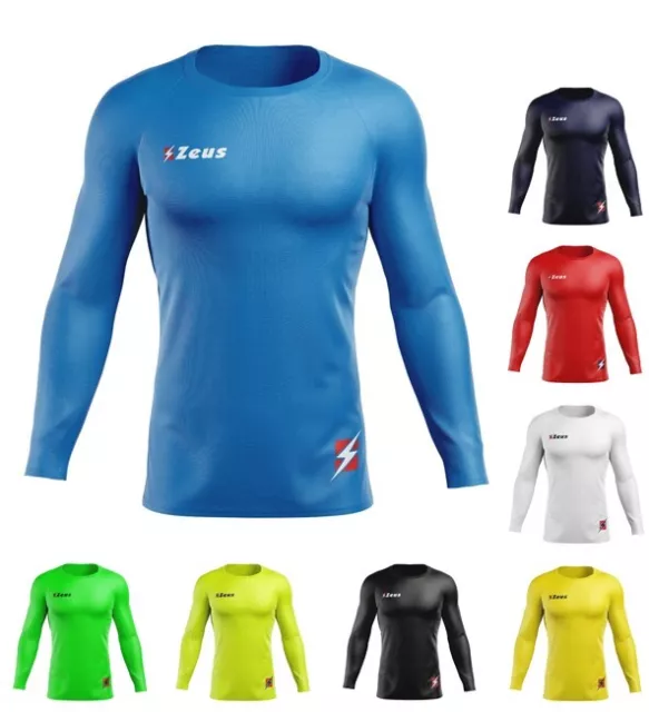 TERMICA MAGLIA TERMICA Aderente Professionale Fisiko Zeus Allenamento Calcio EUR 12 50 PicClick IT