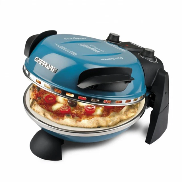G3 Ferrari G10006 Pizza Express Delizia Pizzamaker blau 1200 Watt Miniofen Neu
