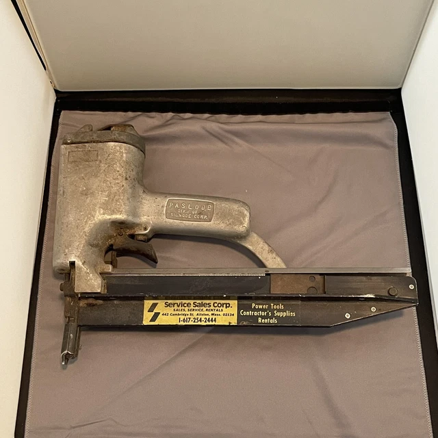 Paslode Mu-212F Air Pneumatic Finishing Nail Gun, 120 Psi Paslode Mu-212F Air Pneumatic Finishing Nail Gun, 120 Psi