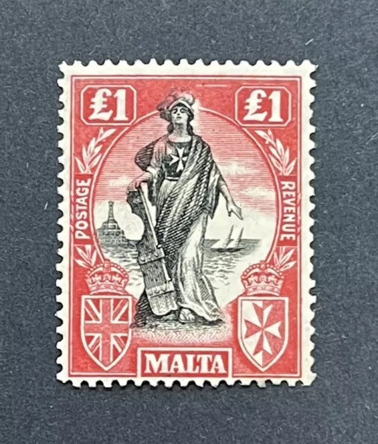 Malta SG 140 £1 MNH - CAT £110