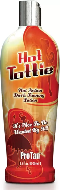 Loción bronceadora oscura Pro Tan Hot Tottie acción caliente - 250 ml