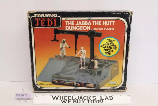 Jabba the Hutt Dungeon Playset 100% Complete Star Wars ROTJ 1984 Kenner Playset