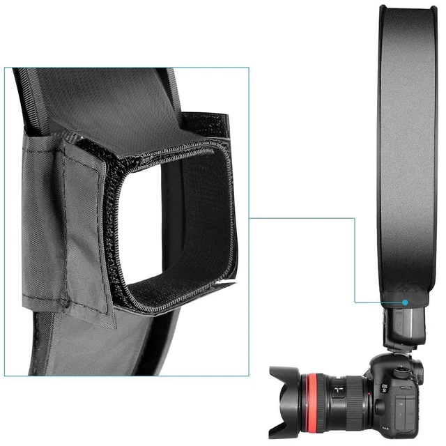 Universal 3040cm Round Speedlight Softbox for Professional Photography