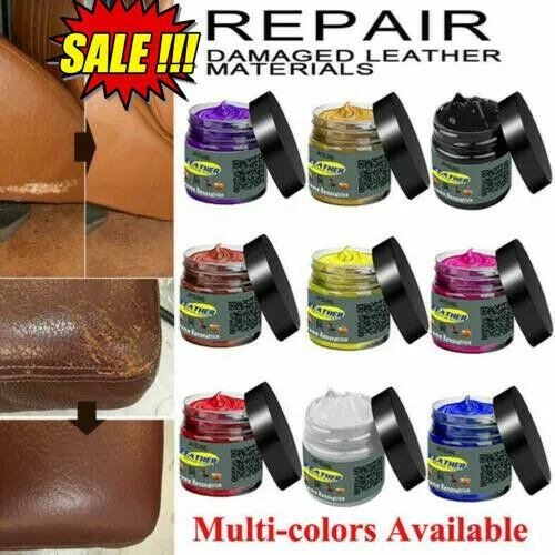 Leather Repair Filler Cream Kit Restore Car Seat Sofa 2022 Hole Scratch