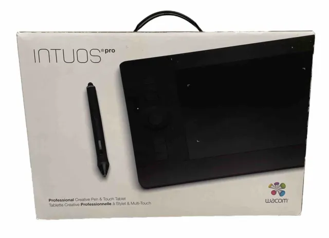 Wacom Intuos Pro Professional, Black (PTH451) - Pen & Touch Tablet - New In Box