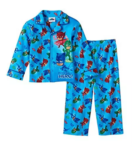 PJ Masks Little Toddler Boys Catboy, Gekko, and Owlette Pajama Set