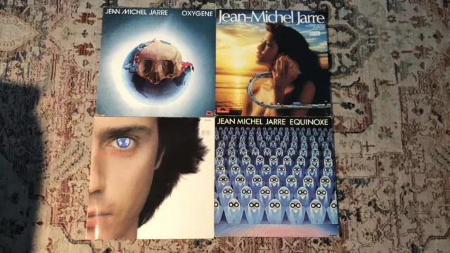 4 LPs Sammlung von Jean Michel Jarre