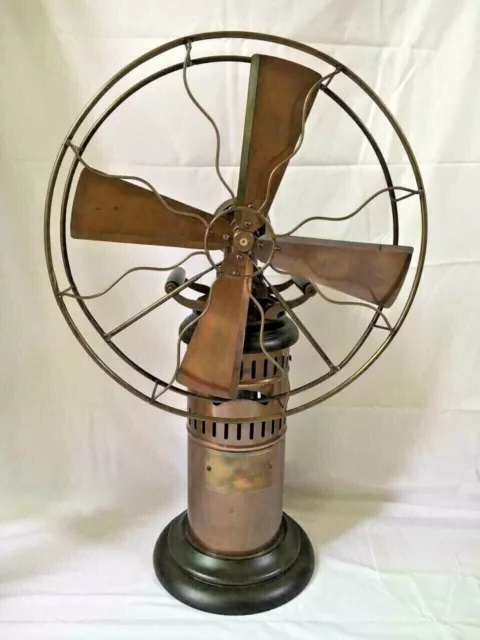 "Whispering Winds: Steam-Operated Antique Kerosene Oil Fan - A Working Collectib