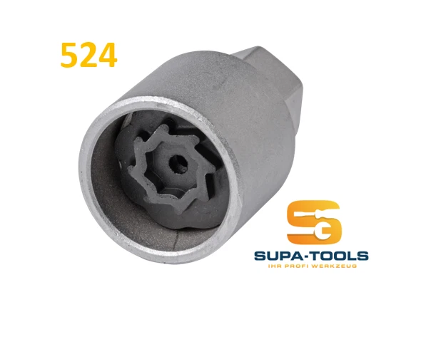 Chiave A Spina Inserto Serratura Cerchioni 14 Bordi Come OEM T40004-ABC3 - Foto 4