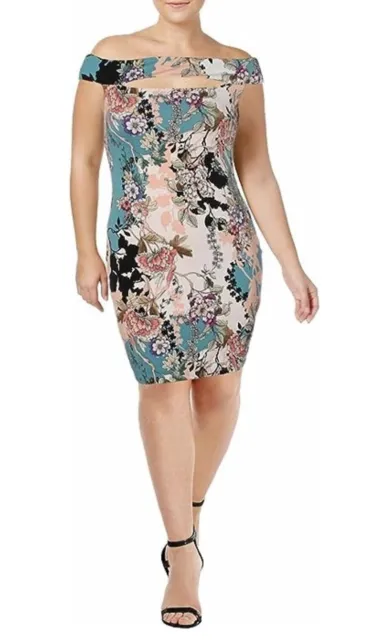Guess Dress Floral Size Small Bodycon Mini Women’s Summer