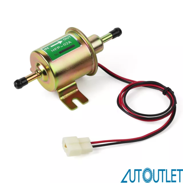 Eléctrica Bomba De Combustible Gasolina Diesel Externa Universal 12V 1-1,3A