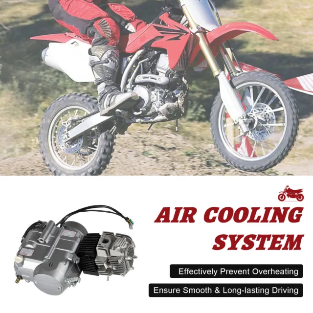 125CC Motor Dirt Bike Pitbike Cross 4Gang 4Takt Engine für HONDA CRF50 XR70 Z50