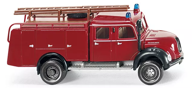 Wiking 086338-1/87 Bomberos - Tlf 16 (Magirus) - Nuevo