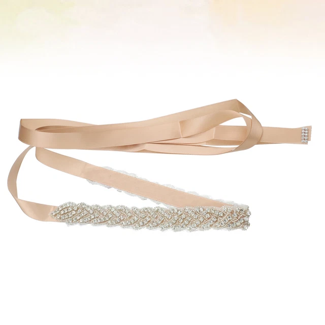 Fascia da sposa matrimonio cintura cristallo fascia applique sposa damigella d'onore