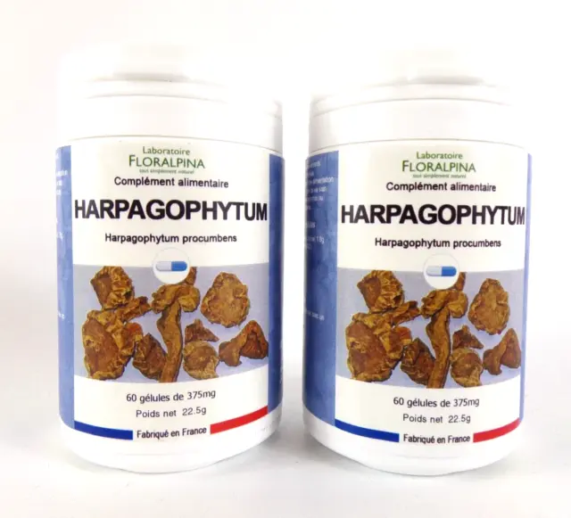 Floralpina Harpagophytum Lot De 2 Boites De 60 Gelules - 10/2025