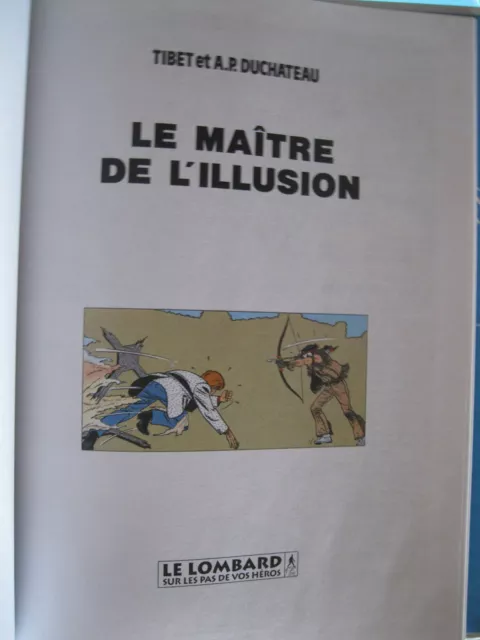 Ric Hochet, tome 52 : Le Maître de l'illusion| Comic-Buch .Text:Französisch.1993 2