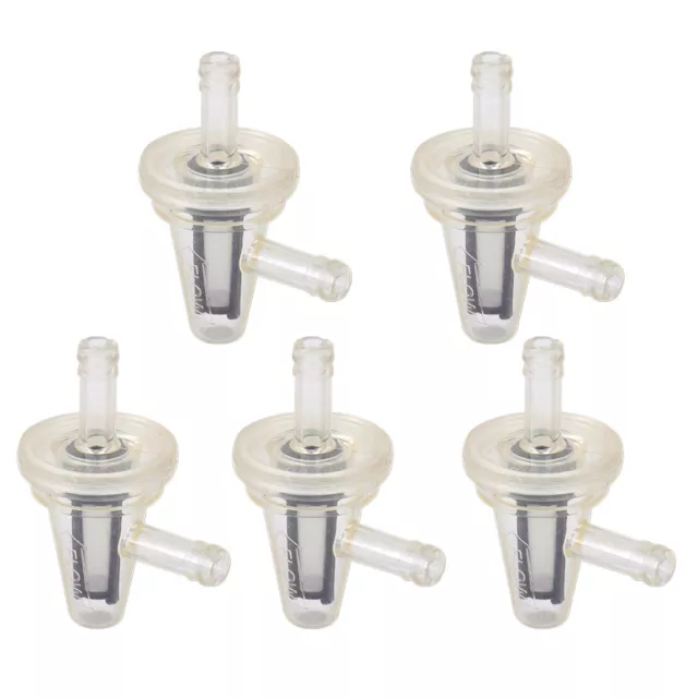 5pc 90 Degree Right Angle Inline Gas Fuel Filter pour Motorcycle 1/4" 6mm 7mm Pd