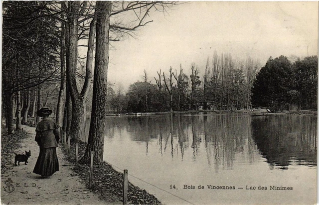 CPA PARIS 12th Bois de VINCENNES Lac Des Minimes (672645)