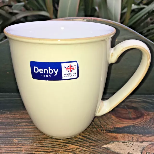DENBY - Linen Coffee, Tea Mug, Cup, Beaker - Never Used - BRAND NEW - BNWT