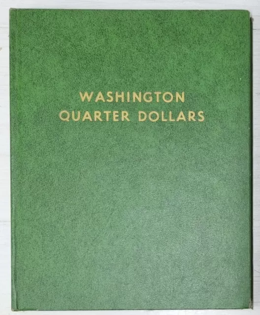 Washington Quarter empty Album 1932 - 1962 Whitman Set #869