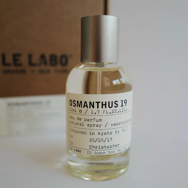 〈最終値下げ〉LE LABO OSMANTHUS19 京都限定　オスマンサス19 ル ラボに京都でしか入手できない限定フレグランス
