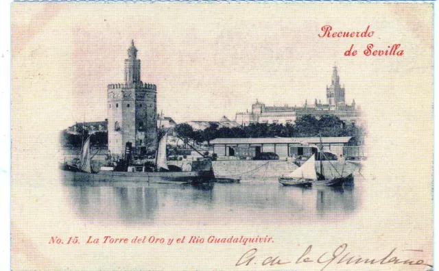 España Postal Sevilla Torre del Oro (CB-338)