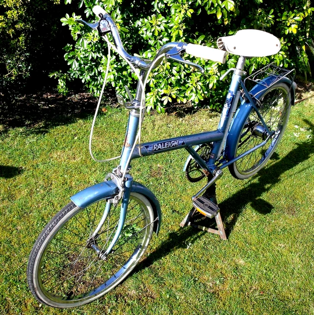 Old Raleigh 20 VINTAGE RALEIGH 20 Nova Shopper Bike - 3 Speed Sturmey Archer Gears ...