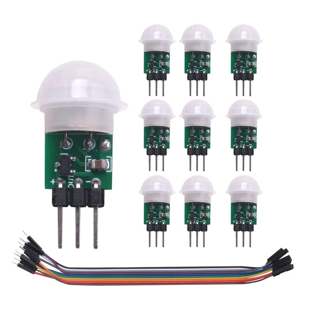 10 pz AM312 modulo sensore umano SR312 IR infrarossi piroelettrici R2Z6