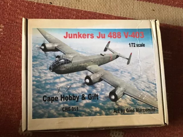 Cape Hobby & Gift CHG 011 Junkers Ju 488 V-403 Resin Kit OVP..1:72
