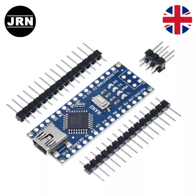 Nano V3 ATmega328P Board CH340 Mini USB Expansion Shield for Arduino Nano UK 3