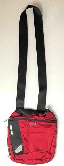 Tumi x Ducati Collaboration Shoulder Bag Black Red Crossbody Messenger