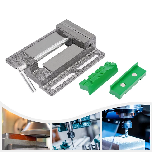 MASCHINENSCHRAUBSTOCK SCHRAUBSTOCK SÄULENBOHRMASCHINE 100mm