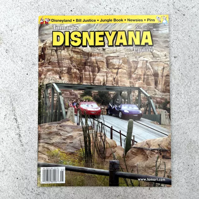 Disney Tomart's DISNEYANA Update Magazine #76 - 2013 - Rare Cars Land