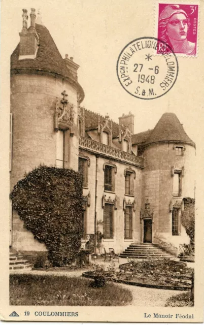 Carte Postale / Exposition Philatelique De Coulommiers 1948