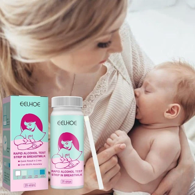 Tiras de reconocimiento para madres lactantes leche materna alcohol tiras reactivas