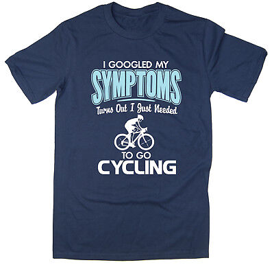 HO cercato su google i miei sintomi, pare mi servivano solo per andare in bicicletta-Divertente T-shirt