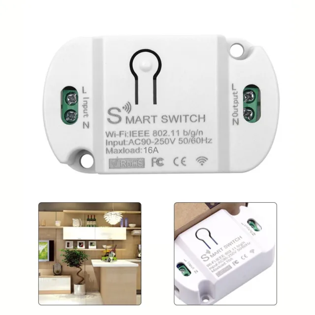 Remote Control From Anywhere with Tuya 16A Wifi Smart Switch Stay Connected